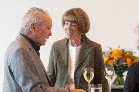 Actor Udo Kier Signs On Golden Book In Cologne Town Hall