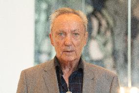 Actor Udo Kier Signs On Golden Book In Cologne Town Hall