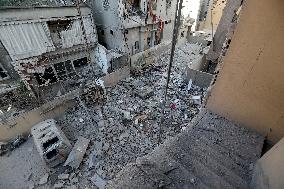 Damages Caused By Israeli Airstrikes - Lebanon