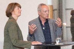 Actor Udo Kier Signs On Golden Book In Cologne Town Hall