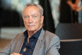 Actor Udo Kier Signs On Golden Book In Cologne Town Hall