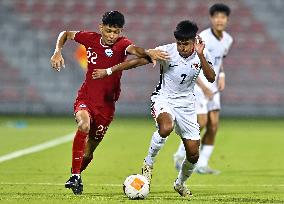 Singapore v Hong Kong - AFC U20 Asian Cup Qualifiers