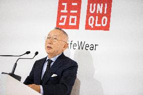 UNIQLO Press Conference - Paris