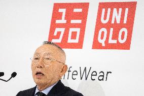 UNIQLO Press Conference - Paris