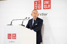 UNIQLO Press Conference - Paris