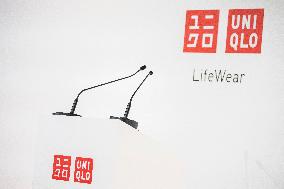 UNIQLO Press Conference - Paris