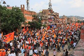 Yuva Shakti Manch 'Bhagva Rally' In Jaipur