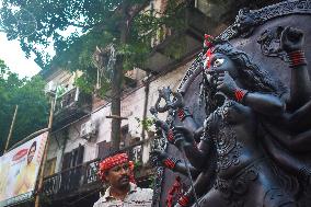 Durga Puja Preparation In Kolkata, India