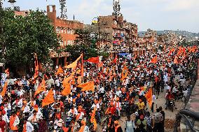 Yuva Shakti Manch 'Bhagva Rally' In Jaipur