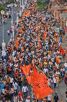 Yuva Shakti Manch 'Bhagva Rally' In Jaipur