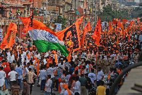 Yuva Shakti Manch 'Bhagva Rally' In Jaipur