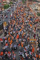 Yuva Shakti Manch 'Bhagva Rally' In Jaipur