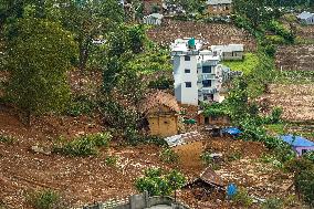 After Flooding Of The Nakhu River In Lalitpur, Nepal.