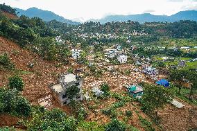 After Flooding Of The Nakhu River In Lalitpur, Nepal.