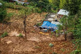 After Flooding Of The Nakhu River In Lalitpur, Nepal.