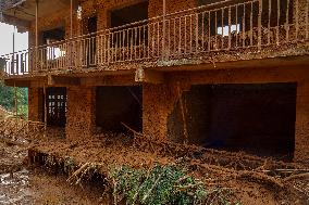 After Flooding Of The Nakhu River In Lalitpur, Nepal.