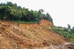 After Flooding Of The Nakhu River In Lalitpur, Nepal.