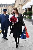 PFW - Monica Bellucci Leaves The Ritz