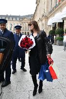 PFW - Monica Bellucci Leaves The Ritz