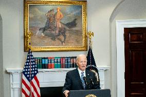 President Biden Delivers Remarks on Hurricane Helene Response Efforts