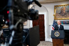 President Biden Delivers Remarks on Hurricane Helene Response Efforts