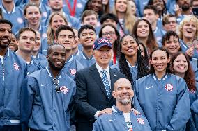 President Biden Hosts 2024 U.S. Olympic and Paralympic Teams at White House