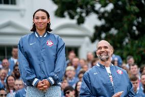 President Biden Hosts 2024 U.S. Olympic and Paralympic Teams at White House