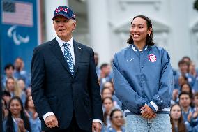 President Biden Hosts 2024 U.S. Olympic and Paralympic Teams at White House