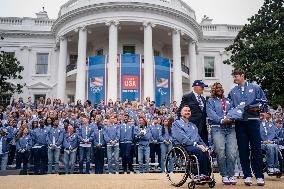 President Biden Hosts 2024 U.S. Olympic and Paralympic Teams at White House