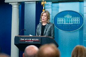 Press Secretary Karine Jean-Pierre, Homeland Security Advisor Randall Hosts Daily Press Briefing