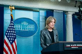 Press Secretary Karine Jean-Pierre, Homeland Security Advisor Randall Hosts Daily Press Briefing