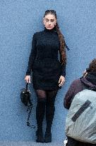 PFW - Arrivals At Balenciaga Show NB