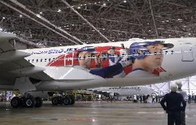 JAL jet featuring Dodgers star Shohei Ohtani