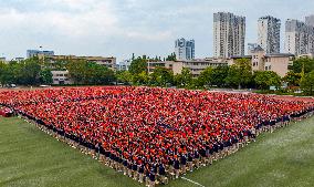 Chinese Celebrate National Day in Suqian