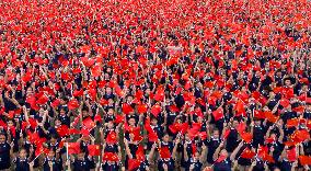 Chinese Celebrate National Day in Suqian