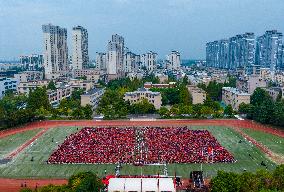 Chinese Celebrate National Day in Suqian