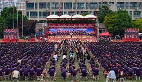 Chinese Celebrate National Day in Suqian