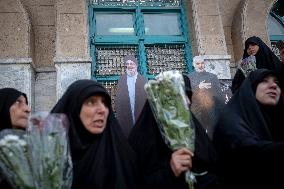 Iran-Protest Against Killing Hassan Nasrallah In Tehran