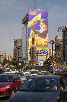 Iran-Protest Against Killing Hassan Nasrallah In Tehran