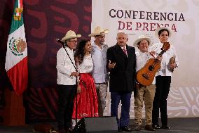 Last Press Conference Of Andrés Manuel López Obrador, President Of Mexico