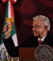 Last Press Conference Of Andrés Manuel López Obrador, President Of Mexico