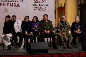 Last Press Conference Of Andrés Manuel López Obrador, President Of Mexico