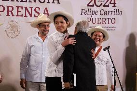 Last Press Conference Of Andrés Manuel López Obrador, President Of Mexico