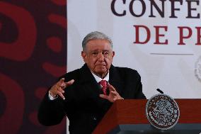 Mexico’s President Lopez Obrador Last Briefing Conference