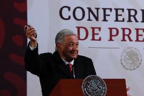 Mexico’s President Lopez Obrador Last Briefing Conference