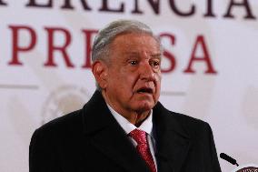 Mexico’s President Lopez Obrador Last Briefing Conference