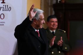 Mexico’s President Lopez Obrador Last Briefing Conference