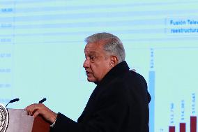 Mexico’s President Lopez Obrador Last Briefing Conference