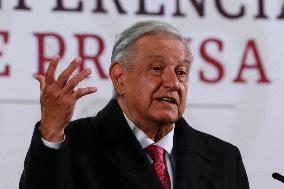 Mexico’s President Lopez Obrador Last Briefing Conference