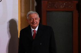 Mexico’s President Lopez Obrador Last Briefing Conference